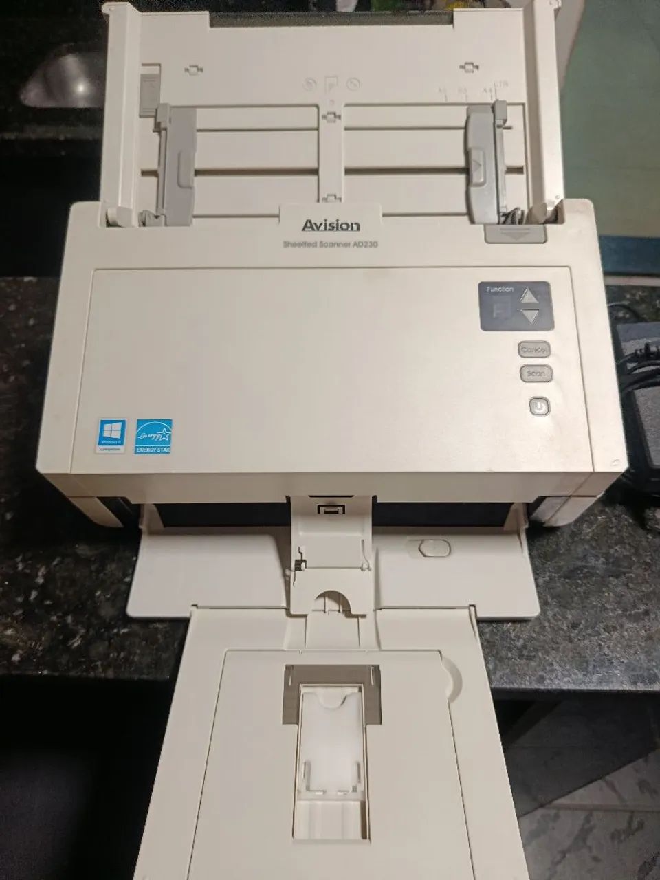 Scanner avision ad230 funcionando perfeitamente com fonte e Cabo  - Foto 2
