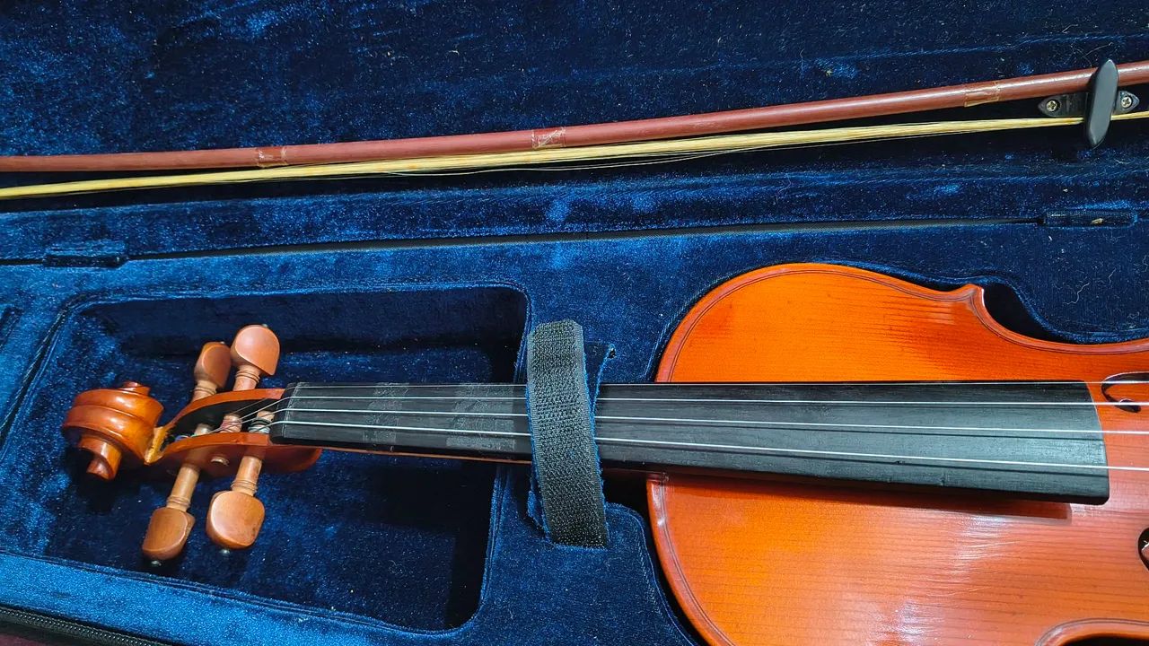 Violino Eagle VK-441 4/4 com estojo - Foto 4