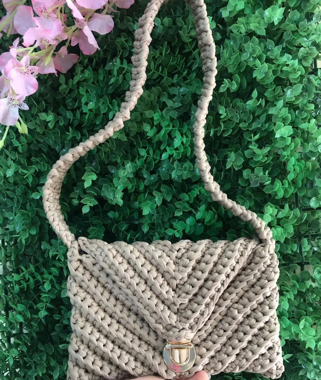 Bolsa de crochê  - Foto 5