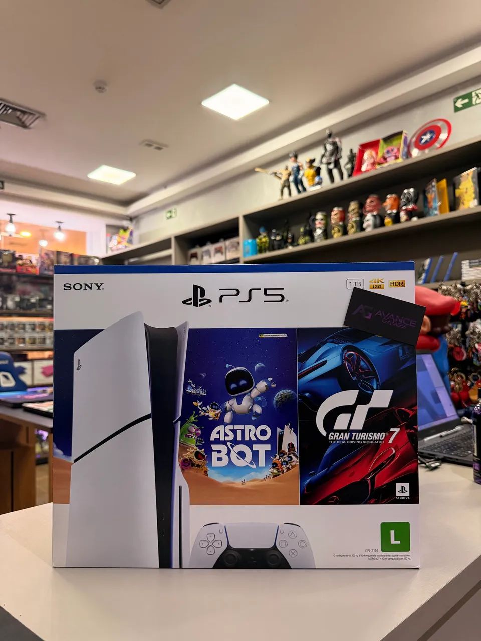 Ps5 slim físico + brinde