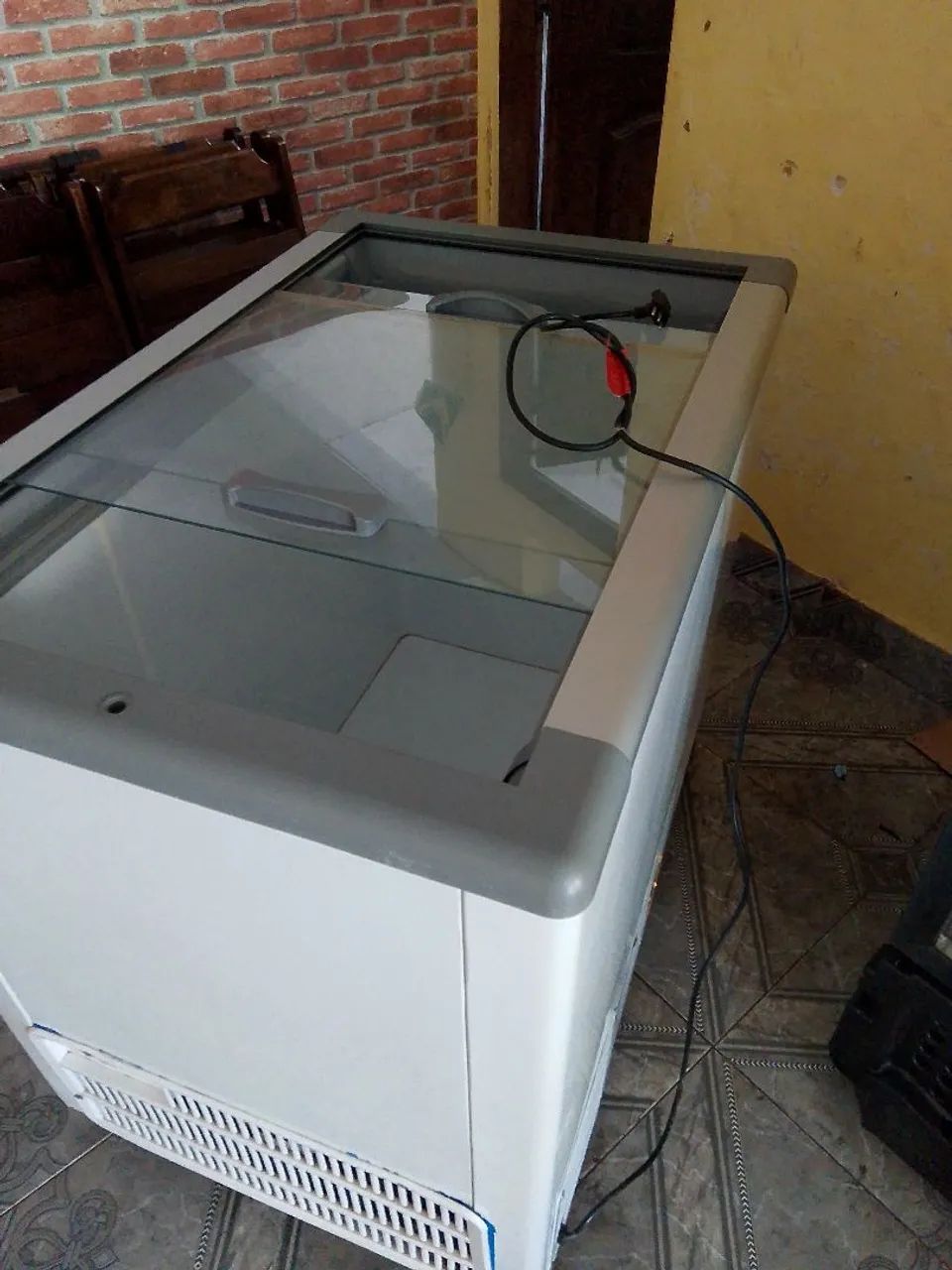 Freezer tampa de vidro  - Foto 3