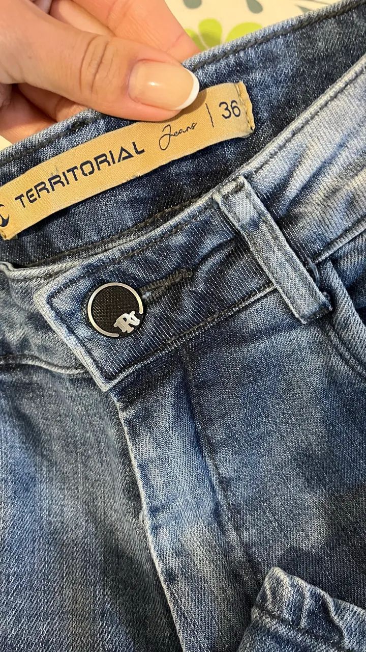 Calça jeans territorial 