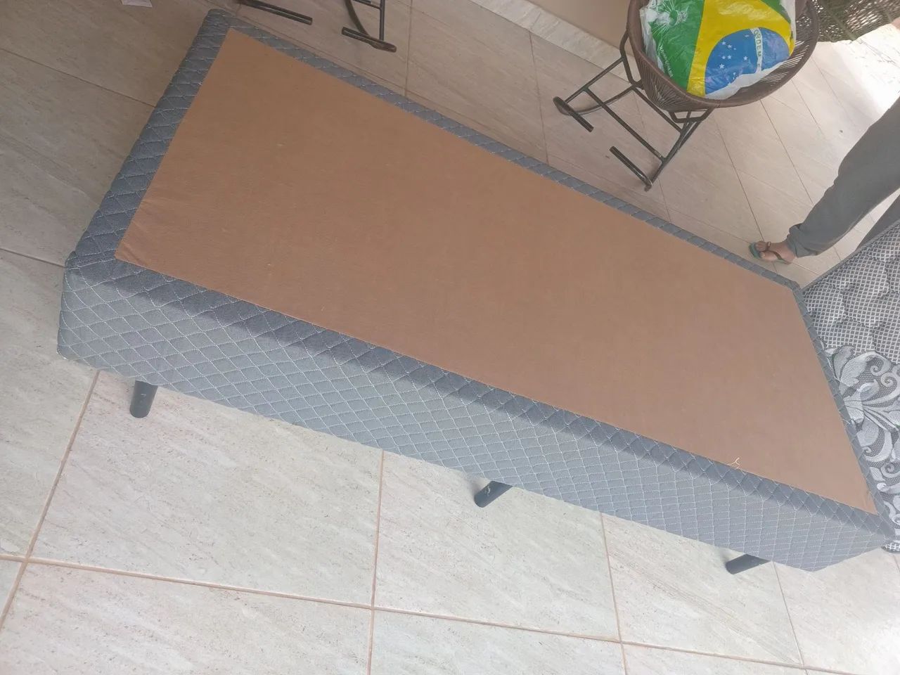 Cama Box solteiro novissima - Foto 5