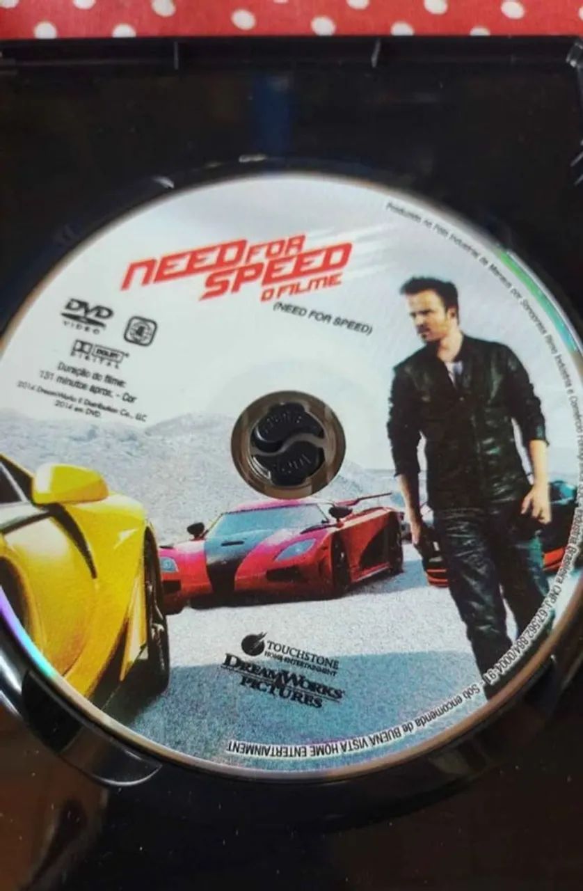 Need For Speed O Filme Dvd + Bluray - Com Dublagem Em Português - Foto 2