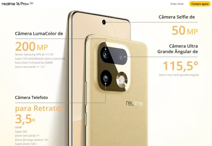 Realme 16 Pro Plus 12GB 512GB Global - Foto 5