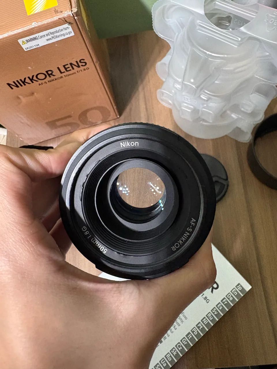 Lente 50mm f/1.8G - Excelente Estado