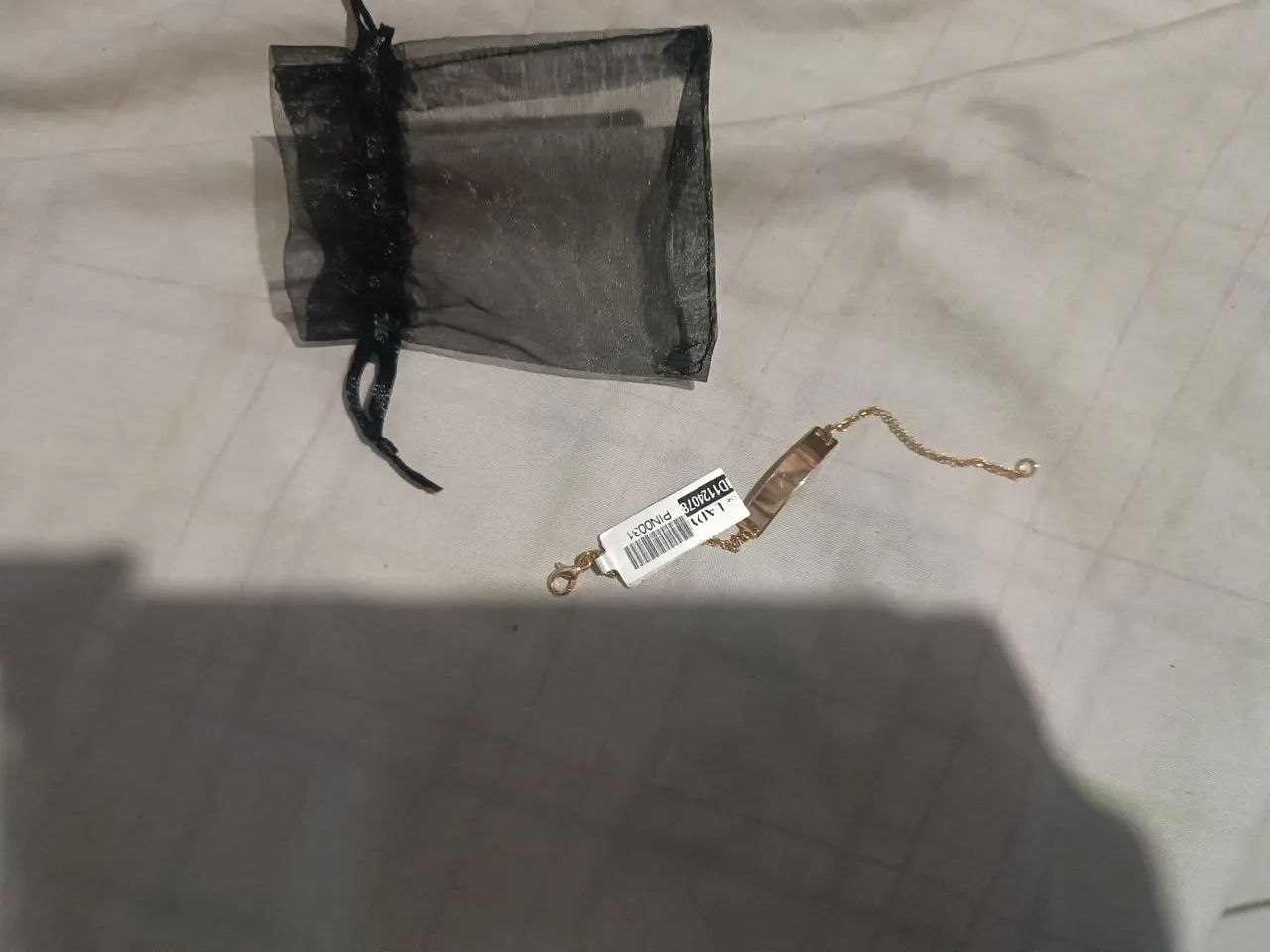Nova Pulseira bebe foleada a ouro 18 - Foto 3