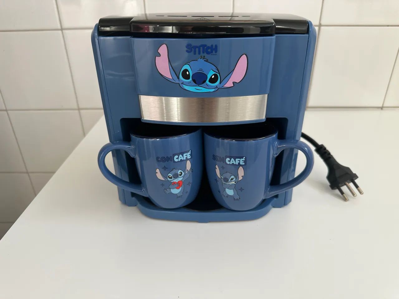 Cafeteira elétrica  stitch  - Foto 5