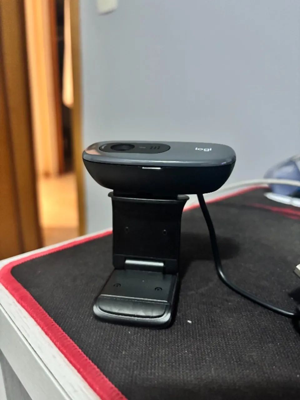 Webcam Logitech C270 - 720p/30fps - Usada - Foto 2