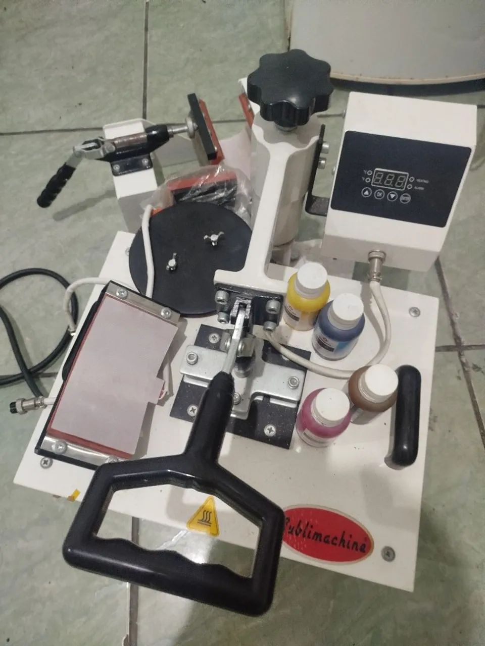 Máquina de fazer estampa
