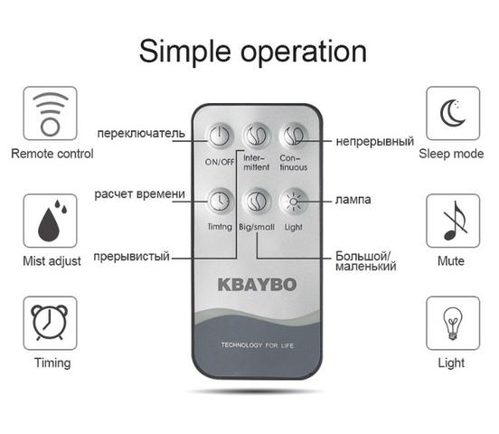 Umidificador Difusor Kbaybo Aromaterapia 400ml Claro - Foto 5