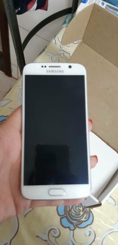 Samsung Galaxy S6 Flat 32gb Branco Celulares E Telefonia