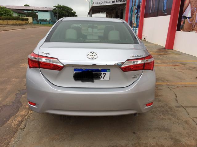 Corolla 15/16 com novo modelo de placa!