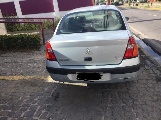 Renault/clio expression 1.0 completão/2004 vd/financio - Foto 3
