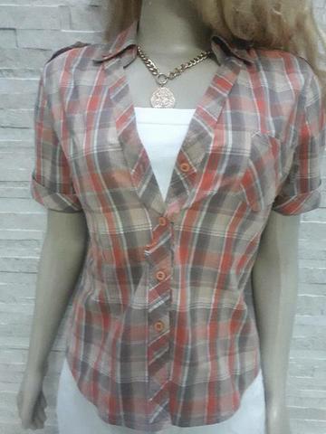 Camisa Xadrez Collins Tam P