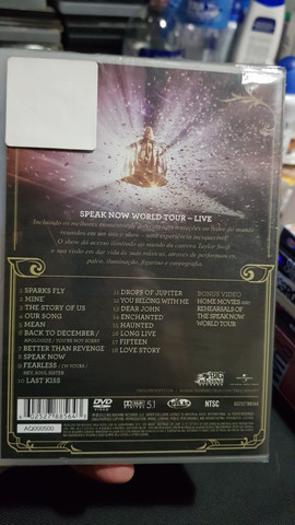 DVD TAYLOR SWIFT WORLD TOUR LIVE LACRADO - Foto 2