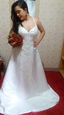 vestido de noiva baratinho