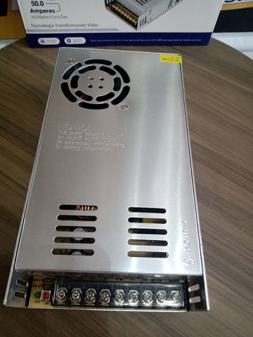 Fonte Chaveada 12V 50A - Novo - Foto 4