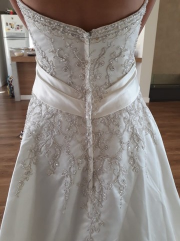 Vestido de Noiva da Bridenformal importado original usado 1x - Foto 5