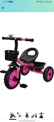 Vendo triciclo infantil menina - Artigos infantis - Parque Paraíso