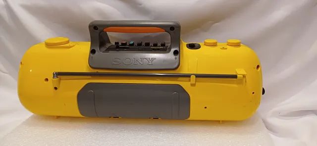 Rádio gravador antigo da sony sports modelo cfs-905 - Equipamentos