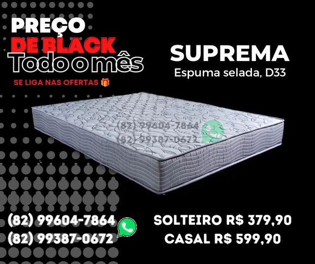 Cama Box e Baú, Bicama, Colchão King, Queen, Casal, Solteiro. Tudo