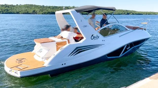 Lancha Onix 250 (25 Pés) - ñ e Focker/FS/NX/Realclass - Foto 3