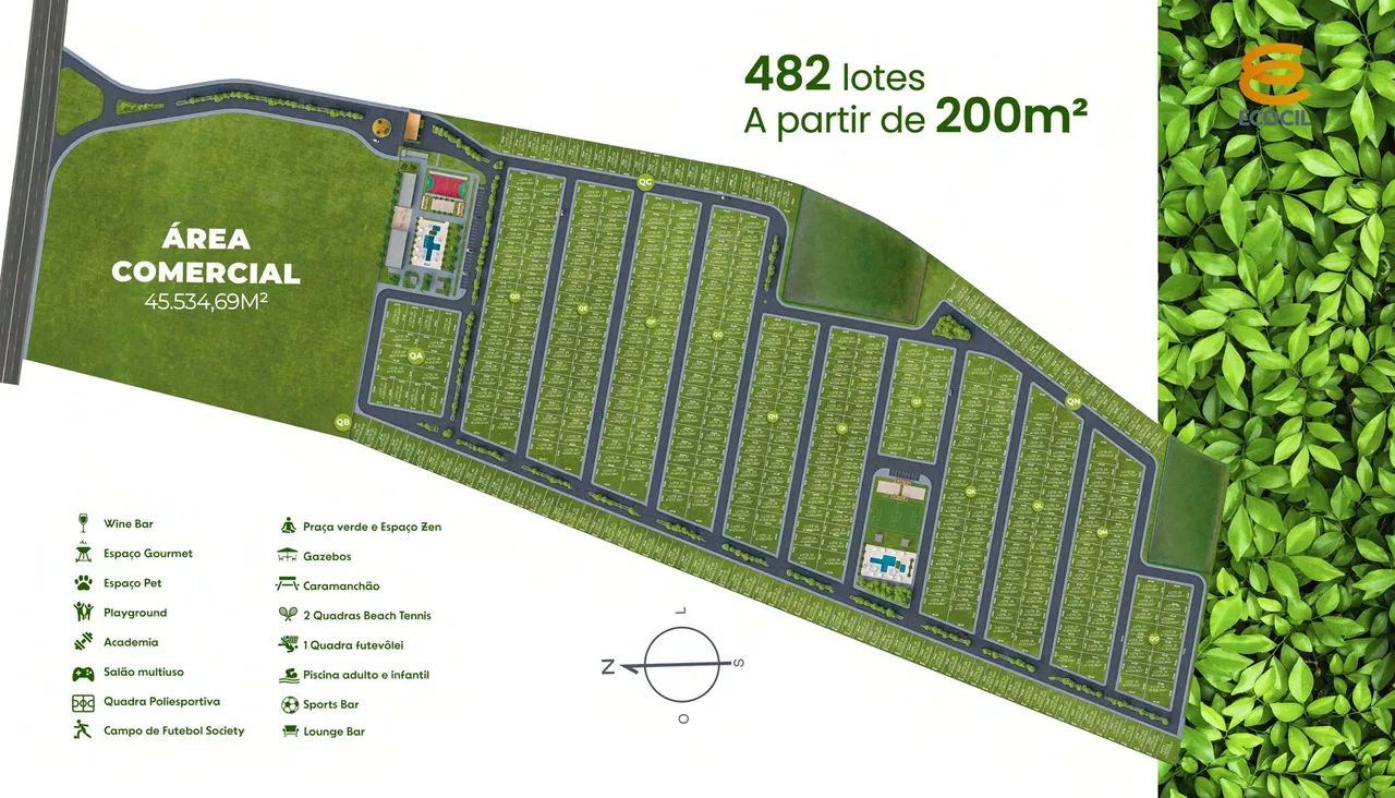 Últimos 20% dos Lotes Disponíveis no Condomínio Reserva Boulevard - Lançamento Ecocil! - Foto 8