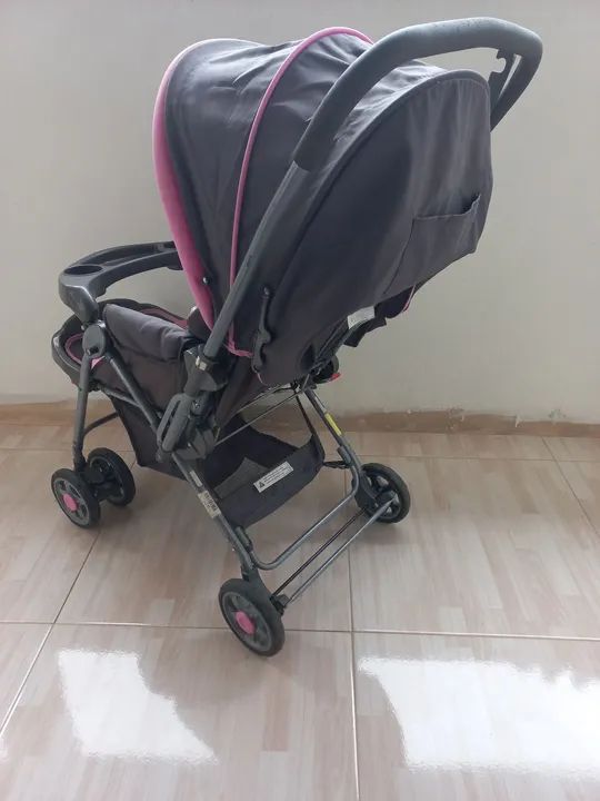 Carrinho de Bebê + Cadeirinha para Carro - Foto 3