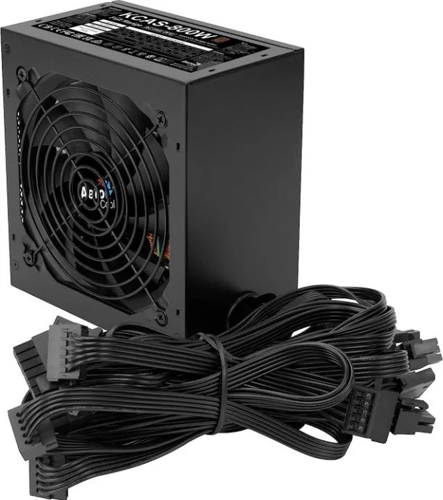 Fonte Gamer Atx 800W Kcas Pfc Ativo 80 Plus Bronze Aerocool Loja Coimbra Computadores  - Foto 3