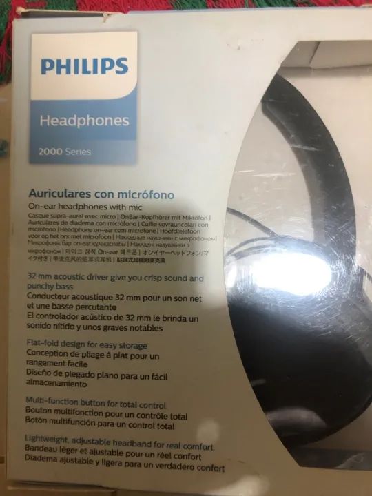 Fones de Ouvido Philips com Microfone - 2000 Series - Foto 2