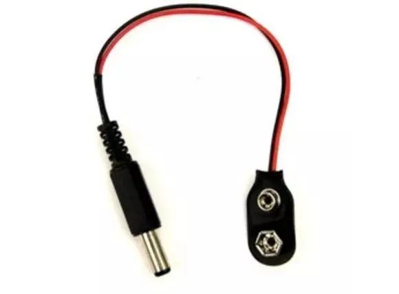 Cabo Adaptador Alimentação Arduino Bateria 9v KIT 2Unid. Arduino Automação COD-CP59   - Foto 2