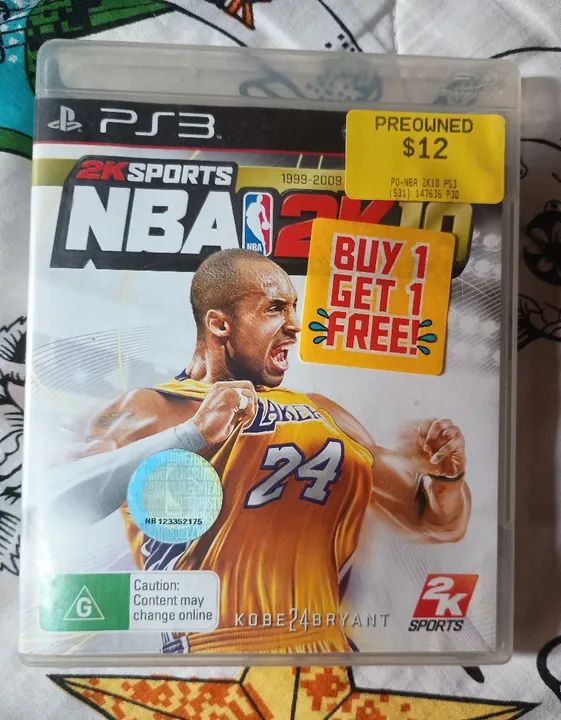 Jogo de ps3 basketball 