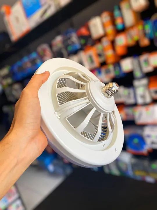 VENTILADOR MULTIFUNCIONAL LED BOCAL - Foto 5