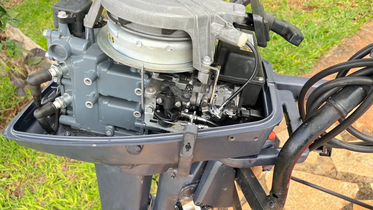 Motor de Popa Yamaha 2 Tempos - Foto 6