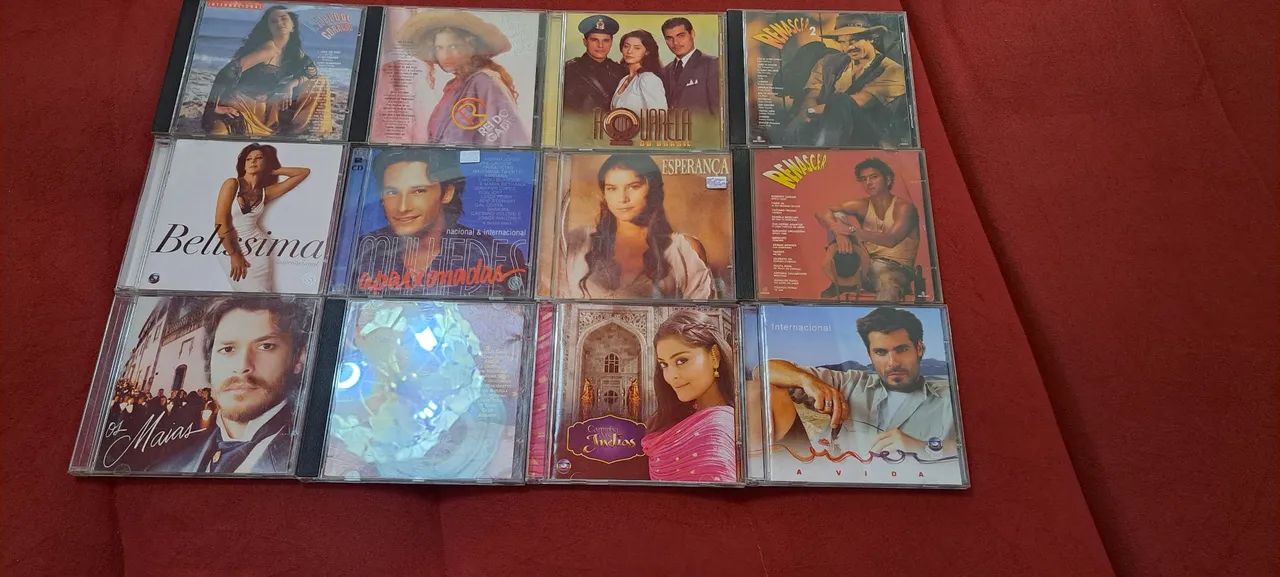 12 CDs de novelas perfeitos 20,00 cada.