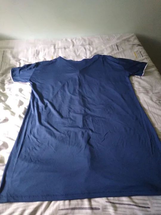 Camisola feminina Azul escuro - Foto 2