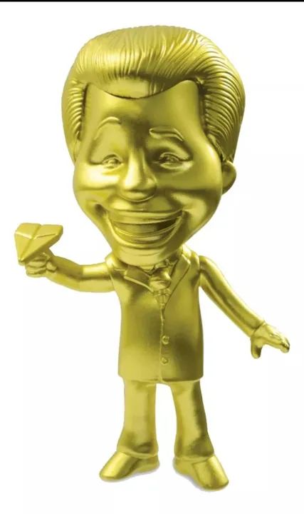 Silvinho Dourado Com Aviãozinho Original - Foto 5