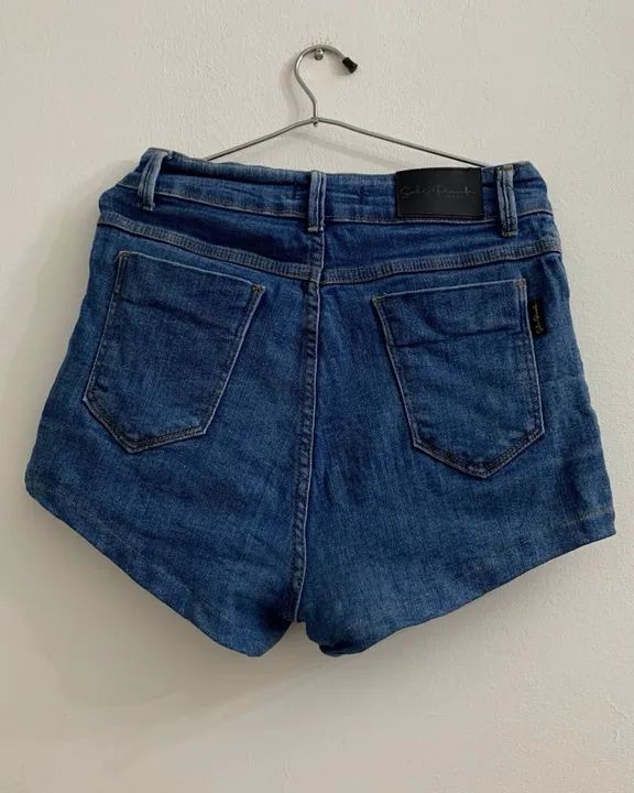 Calça Jeans - Sal e pimenta 34/36 - Foto 4