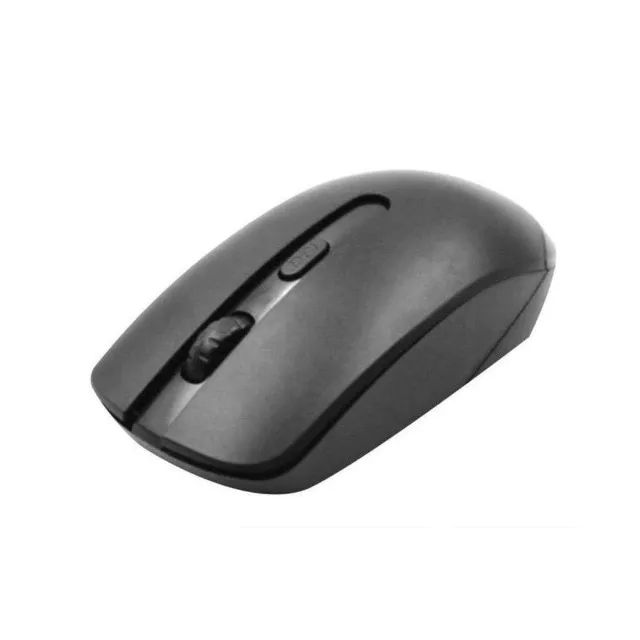 Mouse Sem Fio Optico BrazilPc BPC-4W017 1200 DPI 2.4GHZ Preto - (NOVO)