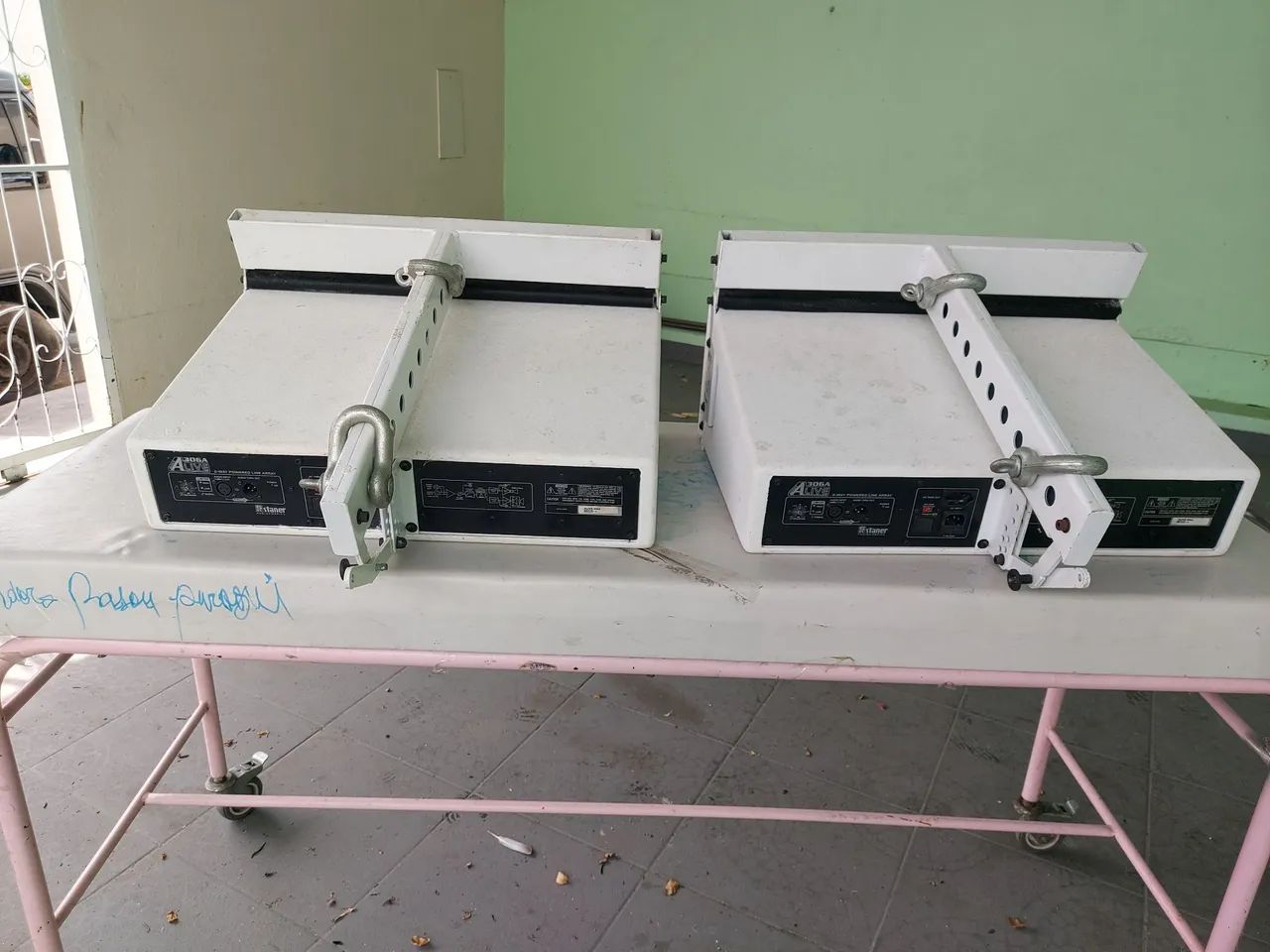 Par de Caixas Acústicas Estaner Alive line array 306A  - Foto 3