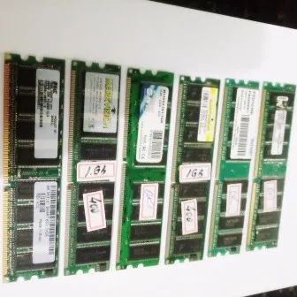 6 Memórias  DDR 1 PC raridade - Foto 2