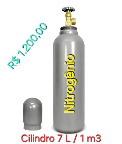 Cilindros Mistura MIG, Argônio, Nitrogênio - Foto 5