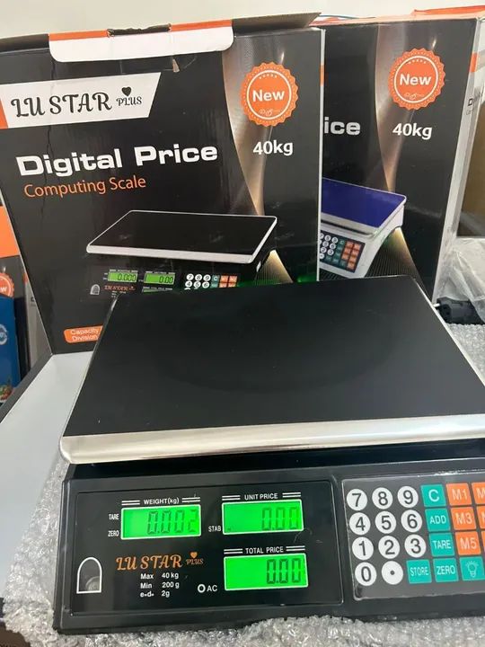 Balança digital Lu Star - 40kg  nova 