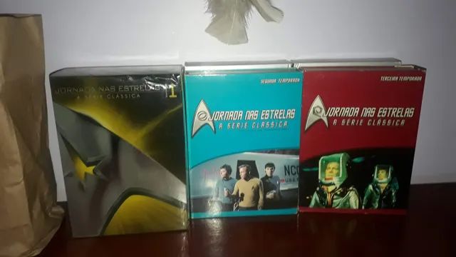 Dvds em box jornada nas estrelas para colecionadores - Foto 3