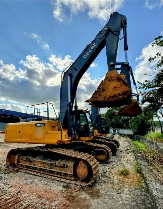 Escavadeira John Deere 350G LC ano 2023 com 1750 horas, no Pernambuco - Foto 2