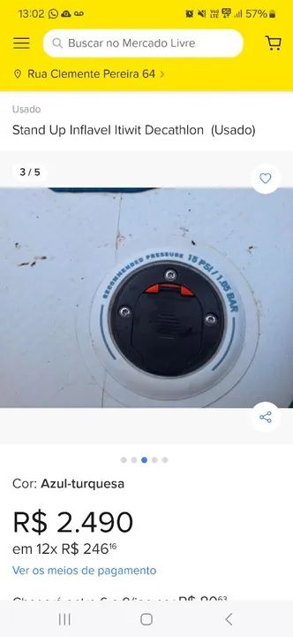 Stand Up inflável  - Foto 4