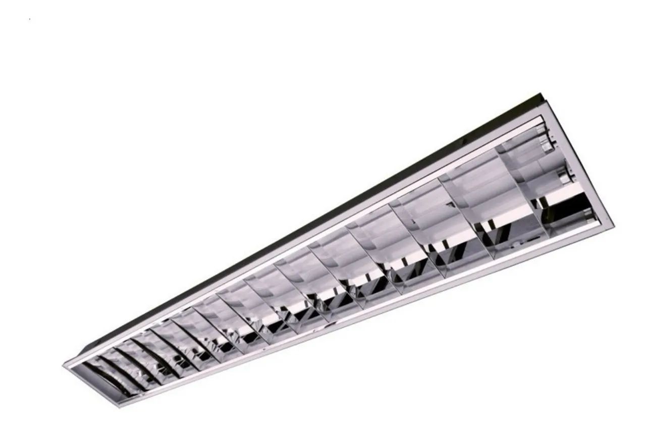 Luminárias Calha Comercial de Embutir para Forro