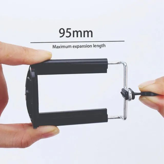 Mini Tripé Universal Alumínio Com Suporte Para Celular (novo) - Foto 5