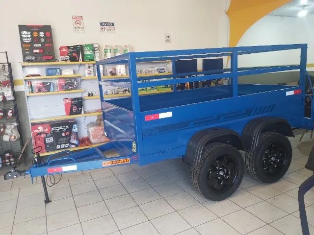 Reboque 2 eixos Trucado Excelente Padrão Scx - Foto 3